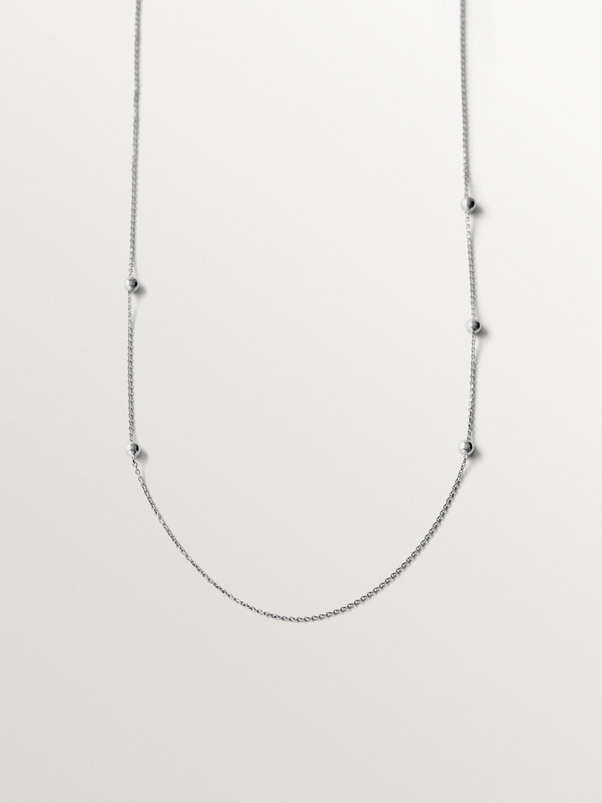 Colgante de plata 925 con esferas