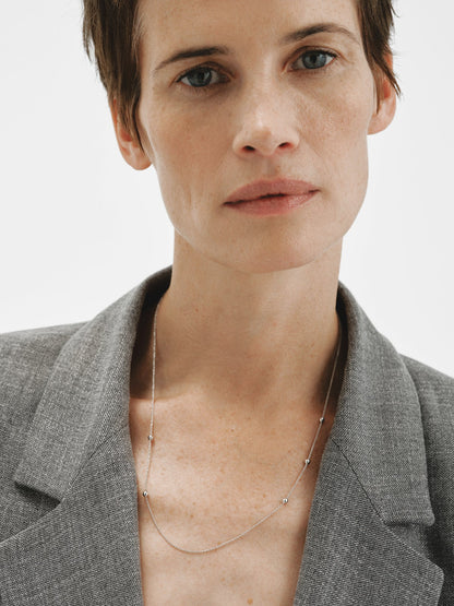 Colgante de plata 925 con esferas