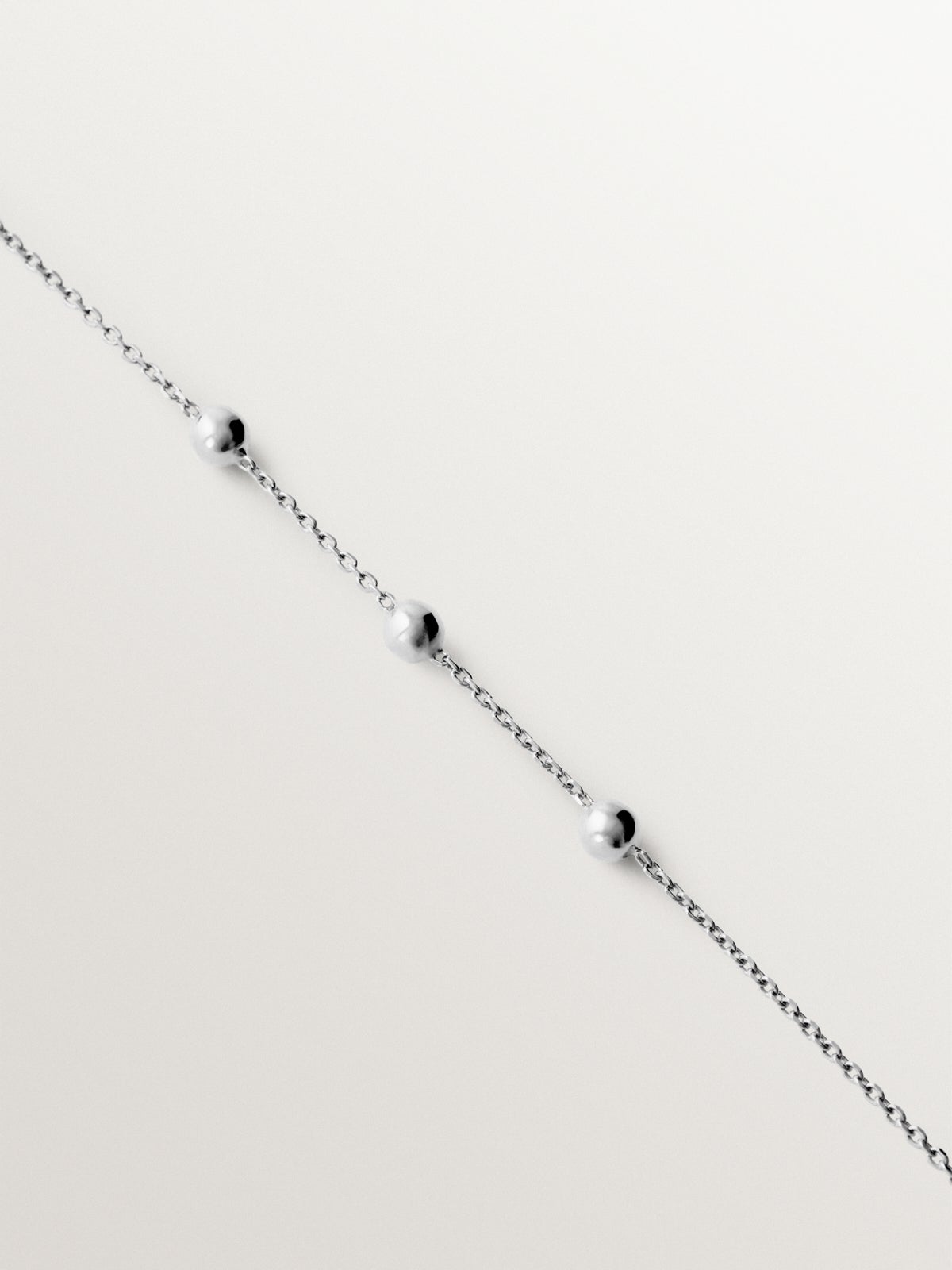 Colgante de plata 925 con esferas