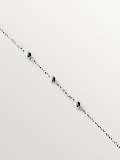 Colgante de plata 925 con esferas