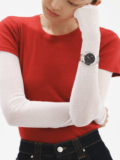 Reloj Tribeca de acero 316L y esfera azul marino